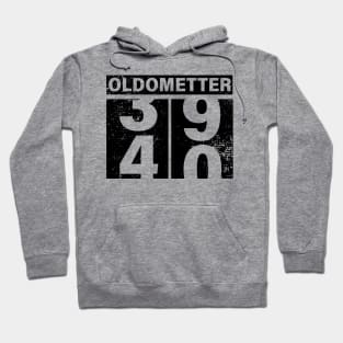 40th Birthday Oldometter 1981 Birthday Gift Hoodie